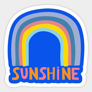 Rainbows and Sunshine Sticker